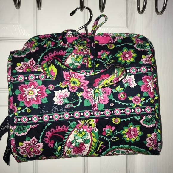 vera bradley iconic hanging travel organizer